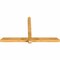 Ekena Millwork Eugene Rough Sawn Timber Gable Bracket, Western Red Cedar, 72"W x 42"H x 4"D x 4"F, 14/12 Pitch GBW072X42X0404EUG00RWR - alternate 5